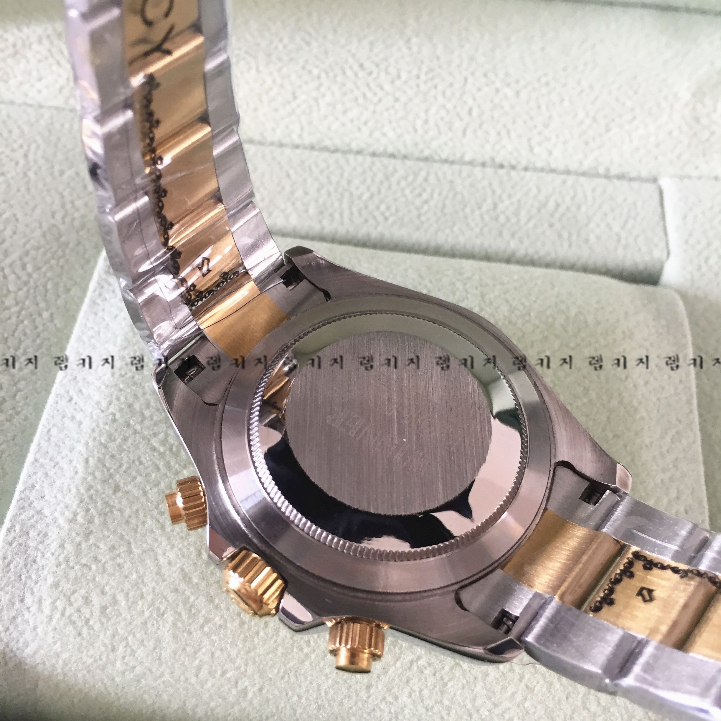 로렉스 데이토나 흑콤 메탈시계